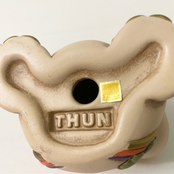 Vintage Thun Elephant Figurine 4” Tall Figure - Picture 12 of 16